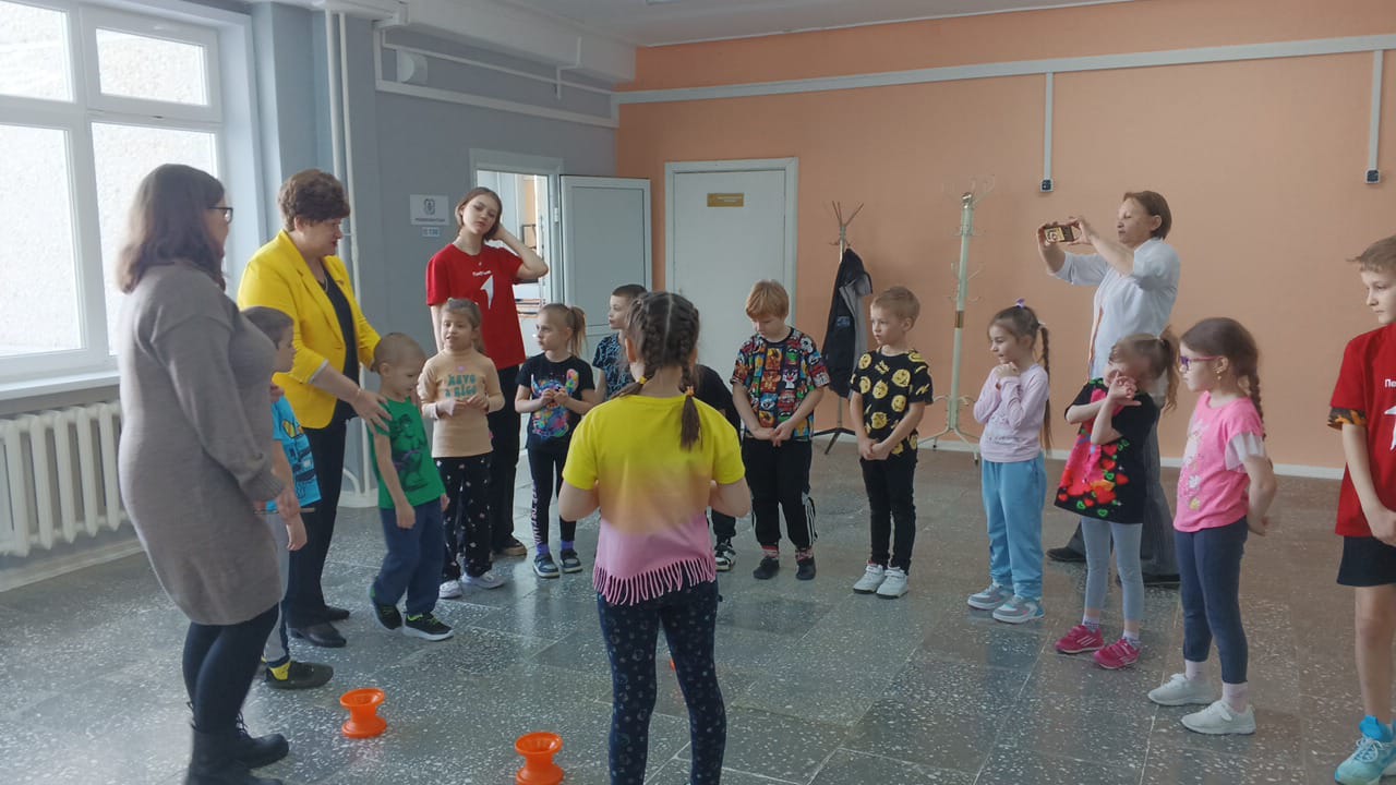 Маленькие гости в Кванториуме.